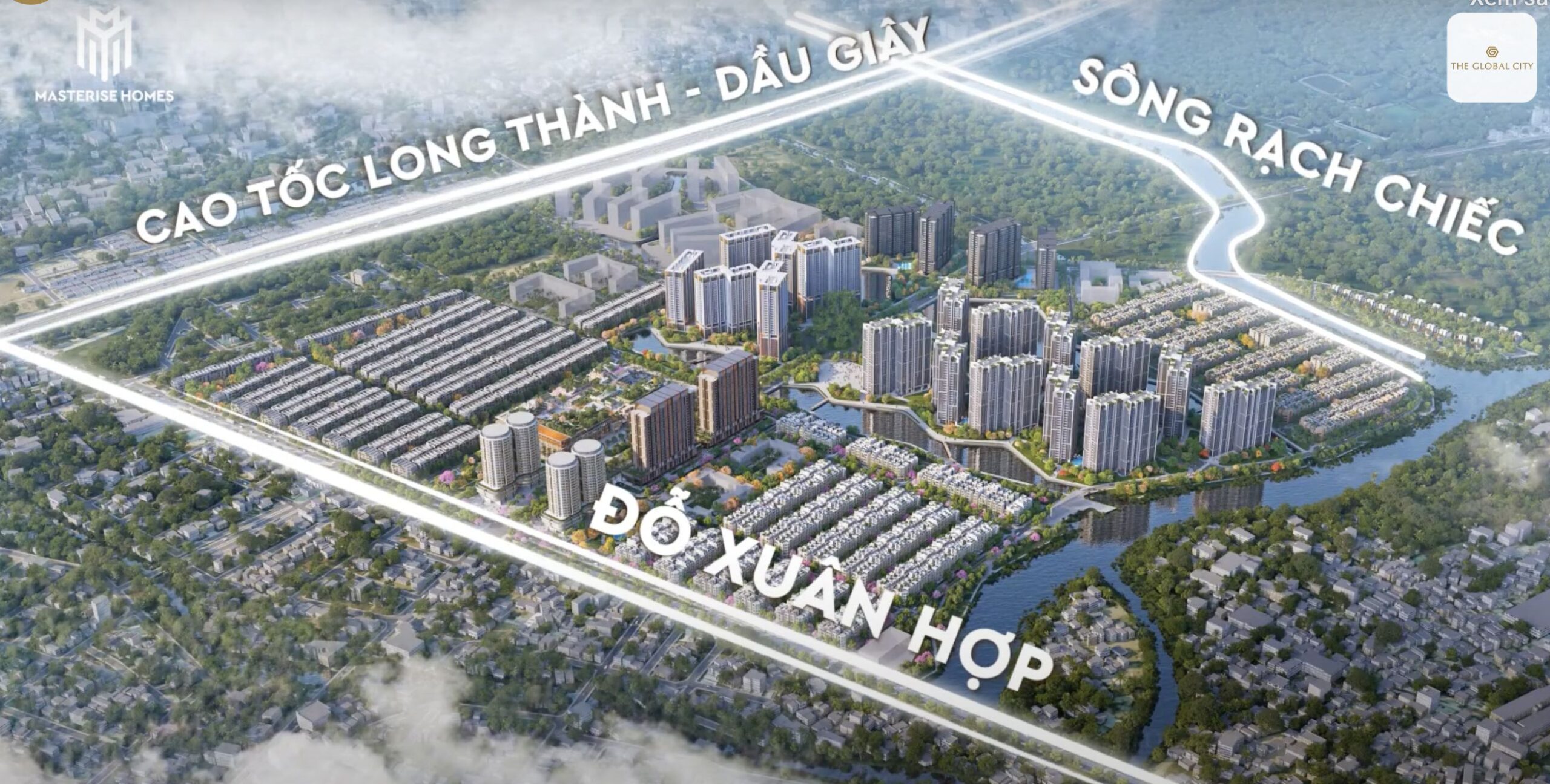 Vị trí The Global City nối cáo tuyến đường cao tốc
