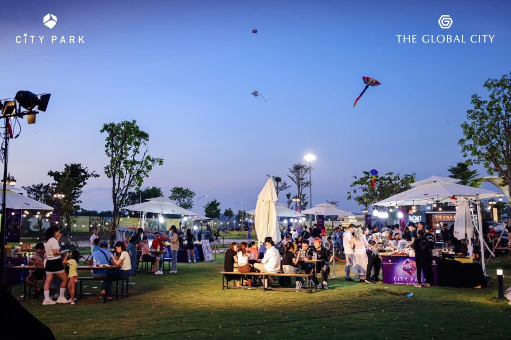 Ẩm thực tại City Park – The Global City